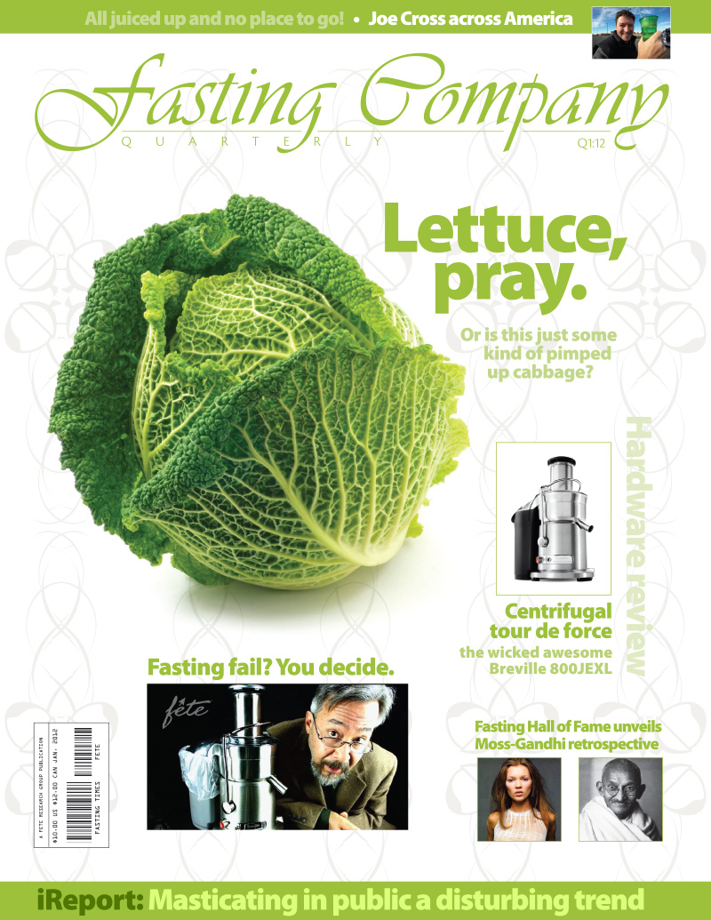 Fasting Company Quarterly: This layout will appear in the January fête.